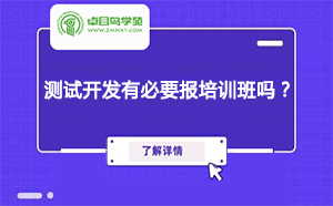 學(xué)習(xí)軟件測(cè)試開(kāi)發(fā)有必要報(bào)培訓(xùn)班嗎？